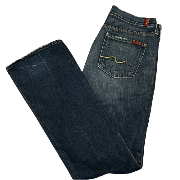 7 for All Mankind Bootleg Jeans - Picture 2 of 5